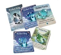 Animal Pocket Hug Gifts, Hug Card Resin Animal, Resin Animals Token with Mini Pocket Hug Greeting Cards, Cute Pocket Hug Emotional Support Encouragement Inspirational Comfort Keepsake(5pcs)