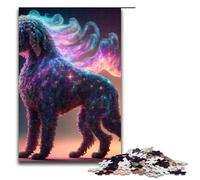 Animal Poodle Jigsaw Puzzles for Adults Piece Challenging Puzzles Family Game Night Fun DIY Decorative Artwork 1000 PCS(75x50cm)