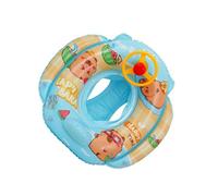 Animal Pool Float Kids - PVC 80cm Capybara Steering Wheel Inflatable Raft Seat, Thickened Water Float for Children Summer Party Lake Beach Garden Backyard Outdoor Travel Use Accessories