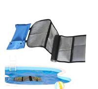 Animal Pool Ramp - Floating Safety Pad, Frog Lizard Bird Rescue | Devices Preventing Accidental Drowning, Home Hotel Backyard Spa Pond Ladder for Pet Amphibians Outdoor Water Protection
