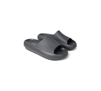 Animal Poolside Women's Sliders - Lightweight Slip-On Sandals with EVA Cushioning - Spring Summer, Beach, Walking & Outdoors Black Adult Shoe Size 7