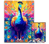 Animal Pop Art Jigsaw Puzzles for Adults 1000 Piece Impossible Jigsaw Puzzles for Adults Perfect for Family Fun on Holidays 1000 PCS(75x50cm)