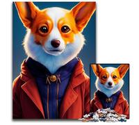 Animal Portrait Fox Jigsaws 1000 Pieces for Adults Challenging Puzzles DIY Decoration Brain Challenge for Adult Family 1000 PCS(38x26cm)