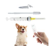 Animal Pregnancy Test Kit - 4 Pieces Home Vet Canine Strip Test | Effortless Canine Pregnancy Card Kit | Relaxin Detection Device for Puppies, Breeders & Veterinary Home Care