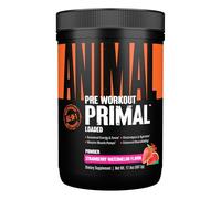 Animal Primal Muscle Hydration + Preworkout Powder - Contains Beta Alanine, 3DPump, Caffeine & Electrolytes - Improves Energy, Focus, Endurance & Absorption - Strawberry Watermelon Flavour, 507g