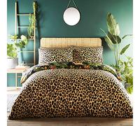® Animal Print Duvet Set Quilt Cover Pillow Cases Reversible Bedding (Double)
