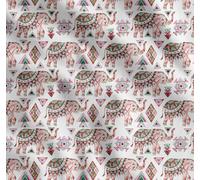 Animal Print Fabric by Soimoi, 1 Yard Cotton Poplin, Material for Apparel