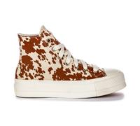 Animal Print Hi-Top Trainers 8 UK