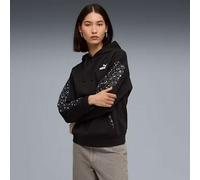 PUMA Essentials Animal Print Comfort Hoodie Women, Black, size XS