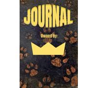 Animal Print Journal: Notebook with Paw Pattern Prints