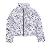 Animal Print Puffer Down Jacket - female - Vans - Winter Jackets - White - M - Kids M