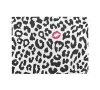 Animal Print With Kiss Shape,500 Pieces Puzzles for Adults-Wooden Jigsaw Puzzle for Adults Elderly