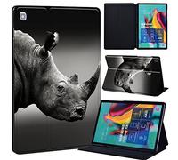 Animal Printed FINDING CASE Fit Samsung Galaxy Tab S5e 10.5 Leather Cover 2019 SM-T720 / T725, PU Flip Leather Smart Lightweight Shell Stand Cover Case for Samsung Galaxy Tab S5e 10.5 2019