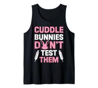 Animal Protection CUDDLE BUNNIES DON'T TEST Animal Testing Tank Top