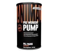 Animal Pump - Preworkout - Vein Popping Pumps - Energy and Focus - Creatine - Nitric Oxide - Easy to Remove Stimulant Pill for Anytime Workouts - 30 Packs