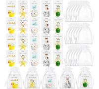 Animal Pun Motivational Gift, Note Cards with Resin Figures, Organza Bags, Appreciation Gifts for Teachers, Employee Coworkers Stuff Team (GXK-WG25)