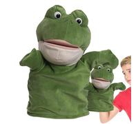 Animal Puppets - Animal Finger Puppets - Soft Toy with Moving Mouth, Theatrical Fees, Birthday Basket Stuffer for Boys and Girls