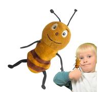 Animal Puppets - Storytelling Bee Puppets | Cute Caterpillar Hand Puppet & Plush Ladybug Stuffed Finger Puppet Set for Girls Boys Aged 1-3, Interactive Toys for Multi