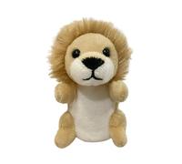 Animal Puppets, Storytelling Toy, 3.54 inches Zoo Friends, Cute Hand Plush, Themed Finger Set, Soft Tiger Puppet for Kids Boys Girls Theater Shows Interactive Play Learning Easy to Use
