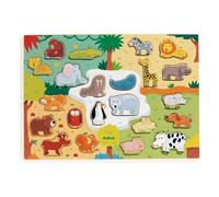 Animal puzzle - 22 pieces Multicoloured one size