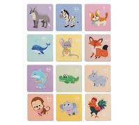 Animal Puzzle - Creative Jigsaw Puzzle | Paper Material with Bright Patterns, Mind Development Game, Interactive Travel Play, Educational Toy for Boys Girls Home School