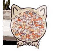 Animal Puzzle for Children - Table Decoration with Animals | Interlocking Puzzle with Frame, for Adults and Children, Indoor Home, Living Room, Study, on Shelf