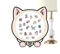 Animal Puzzles | Cat Framed Matching Board - Cat Framed Jigsaw Puzzles for Kids - for Boys Girls Youth Elderly Preschool Tabletop Home Decor Learning Activity