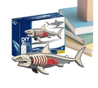 Animal Puzzles Fun Tiger Shark Building
