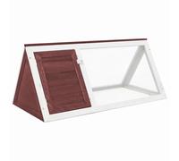 Animal Rabbit Cage Wood Bunny Run Hutch Pet Shelter House Multi Colours vidaXL