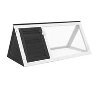 Animal Rabbit Cage Wood Bunny Run Hutch Pet Shelter House Multi Colours vidaXL