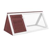 Animal Rabbit Cage Wood Bunny Run Hutch Pet Shelter House Multi Colours vidaXL