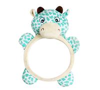 Animal Rearview Mirror Baby Plush Cartoon Deer Shape Car Mirrors Back Seat Driving Shatterproof Clear Rear View of Your Newborn Infant in The Backseat Mirrors