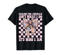 Animal Rescue Dog Cat Adopt Caring for Animals It's Who I Am T-Shirt