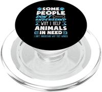 Animal Rescue Shelter Foster Adopt Volunteer PopSockets PopGrip for MagSafe
