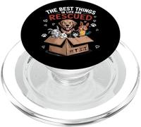 Animal Rescue Volunteer Dog Cat Pet Bird Rescuer Costume PopSockets PopGrip for MagSafe