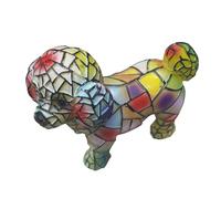 Animal Resin Craft - Dog Themed Tabletop Led Light, Rechargeable Glow Lamp, Small Nightstand Accent Lighting, Figurine Ambience Lamp | Home Decor Shelf Sitter, Bedside Reading, Portable Ba