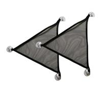 Animal Reticulated Hammock, Breathable Mesh, 33cmx33cmx48cm, Reptiles Climbing Toy Hammocks, Snake Climbing Accessories And Hammock, Corner Mount, For Terrarium, Vivarium, Cage, Habitat