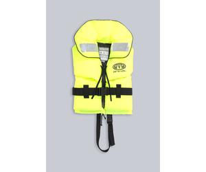 Animal Retro-Reflective Patches Adjustable Waist Split Front Lifejacket in Yellow | Size: Small Animal Yellow S