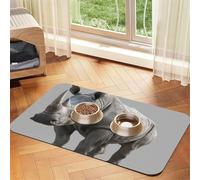 Animal Rhino Durable Pet Absorbent Tablecloth Non-Slip Dining Pad For Dog Cat Food Water Bowls Feeder Mat