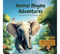 Animal Rhyme Adventures: Fun Facts for Little Explorers: A Fun Rhyming Animal Book for Kids Ages 3-7 | Learn About Wildlife with Poems and Fascinating Facts