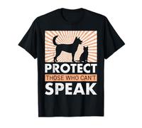 Animal Rights PROTECT THOSE WHO CAN'T SPEAK Animal Welfare T-Shirt