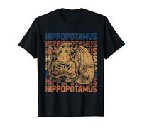 Animal Rights Zookeeper Africa Gift Idea Hippo T-Shirt
