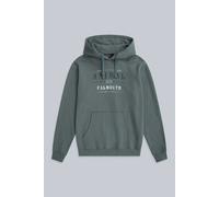 Animal Men's 'River' Falmouth Print Warm Comfortable Casual Soft 100% Cotton Hoodie in Green | Size: XL Animal Green XL