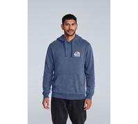 Animal River Mens Hoodie - Blue - Blue - Size: XS