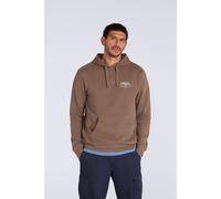 Animal River Mens Hoodie - Brown - Brown - Size: L