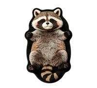 Animal Rug, - compact Raccoon Elegant Compact Pattern, Floor Mat Carpet Home, Dining Bedroom Kitchen Entryway Hallway | Multipurpose Outdoor Indoor Utility high-performance