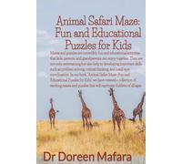 Animal Safari Maze: Fun And Educational Puzzle For Kids.: Mazes And Puzzles.