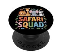 Animal Safari Squad Wild For Animal Lovers PopSockets Adhesive PopGrip
