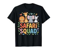 Animal Safari Squad Wild for Animal Lovers T-Shirt