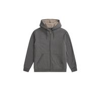 Animal Samuel Mens Hoodie - Sherpa Lined Sweatshirt with Adjustable Hood & Kangaroo Pocket - Autumn Winter Outdoors, Holiday, Walking, Hiking Dark Khaki XS